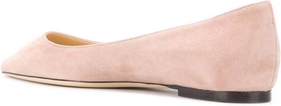 Jimmy Choo Romy ballerina's Roze