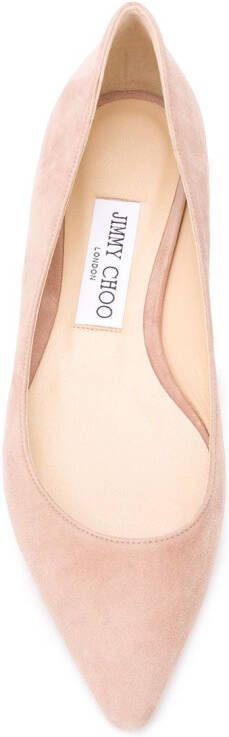 Jimmy Choo Romy ballerina's Roze