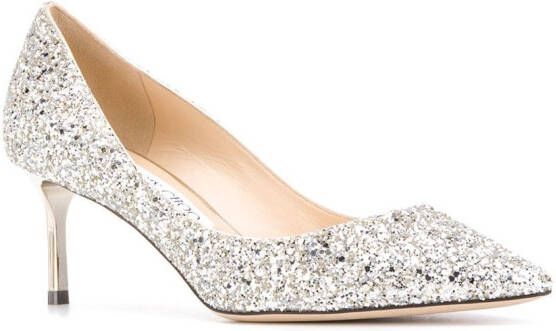 Jimmy Choo Romy pumps Zilver