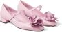 Jimmy Choo Rosa ballerina's met bloemenpatch Roze - Thumbnail 2
