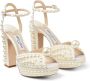 Jimmy Choo Sacaria platform sandalen Wit - Thumbnail 2