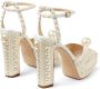 Jimmy Choo Sacaria platform sandalen Wit - Thumbnail 3