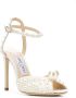 Jimmy Choo Sacora 100 pearl versierde pumps Wit - Thumbnail 2