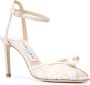 Jimmy Choo Sacora sandalen verfraaid met parels Beige - Thumbnail 2