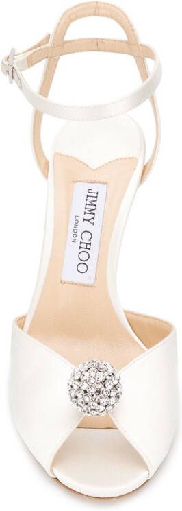 Jimmy Choo Sacora sandalen Wit