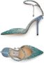 Jimmy Choo Saeda sandalen verfraaid met kristal Groen - Thumbnail 9
