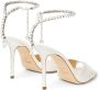 Jimmy Choo Saeda sandalen met kristal Wit - Thumbnail 3