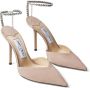 Jimmy Choo Saatea 100 palen Beige Dames - Thumbnail 8