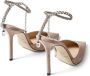 Jimmy Choo Saatea 100 palen Beige Dames - Thumbnail 9