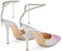 Jimmy Choo Saeda pumps verfraaid met kristallen Roze - Thumbnail 3