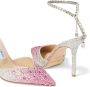 Jimmy Choo Saeda pumps verfraaid met kristallen Roze - Thumbnail 4