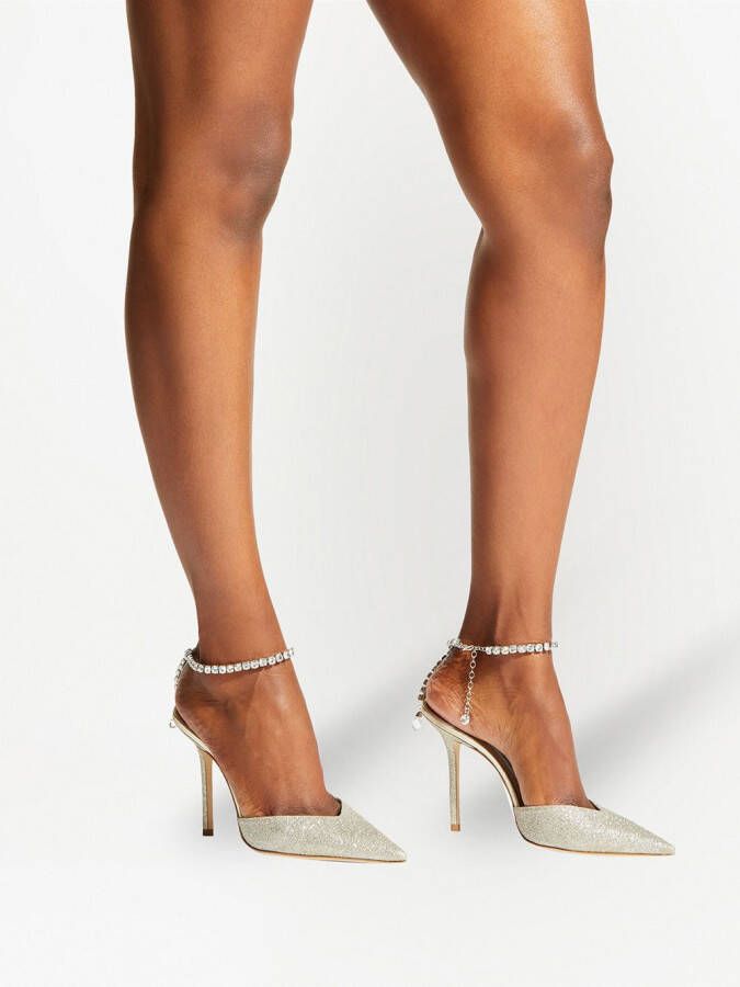 Jimmy Choo Saeda pumps Wit