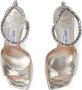 Jimmy Choo Saeda sandalen verfraaid met kristal Zilver - Thumbnail 4