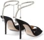 Jimmy Choo Suède Sandalen met Juweelgesp Black Dames - Thumbnail 3