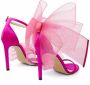 Jimmy Choo 100 mm Aveline asymmetrische sandalen Roze - Thumbnail 8