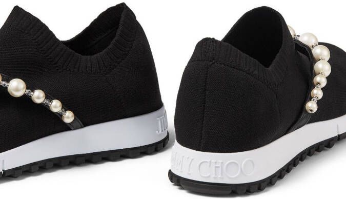 Jimmy Choo Verona slip-on sneakers Zwart