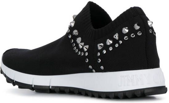 Jimmy Choo Verona sneakers verfraaid met kristal Zwart