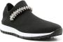 Jimmy Choo Stijlvolle Sneakers voor Mannen en Vrouwen Black Dames - Thumbnail 9