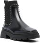 Jimmy Choo Veronique laarzen verfraaid met kristallen Zwart - Thumbnail 2