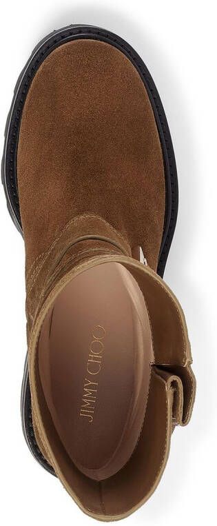 Jimmy Choo Youth II laarzen met gesp Bruin