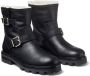 Jimmy Choo Youth II lammy laarzen Zwart - Thumbnail 2