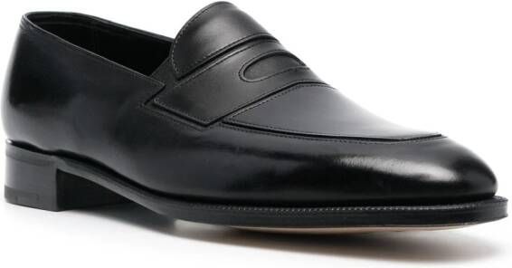 John Lobb Loafers met kwastje Zwart