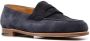 John Lobb Lopez suède loafers Blauw - Thumbnail 2