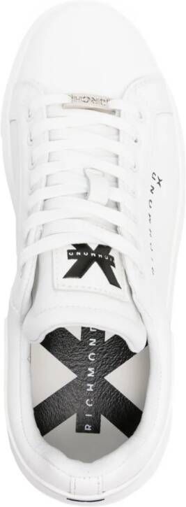 John Richmond Sneakers met logoprint Wit