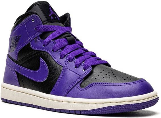 Jordan 1 Mid sneakers Zwart