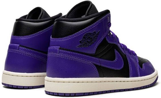 Jordan 1 Mid sneakers Zwart