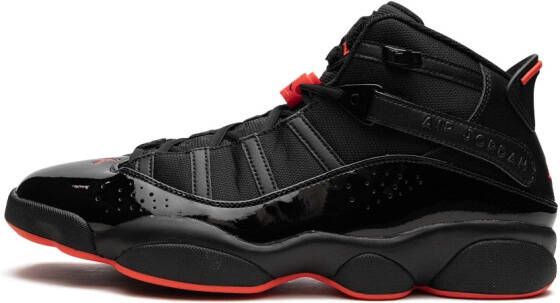 Jordan " 6 Rings Black Infrared sneakers" Zwart