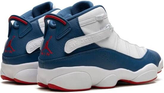 Jordan " 6 Rings True Blue sneakers" Wit