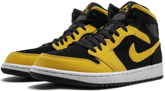 Jordan Air 1 halfhoge sneakers Zwart