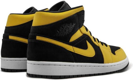 Jordan Air 1 halfhoge sneakers Zwart