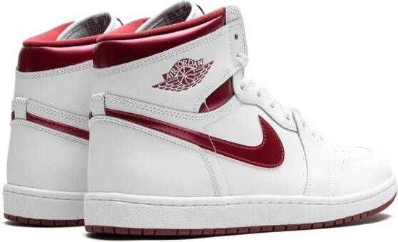 Jordan Air 1 High 85 "Metallic Burgundy" sneakers Wit