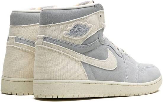 Jordan Air 1 High OG Craft "Sea Glass" sneakers Grijs