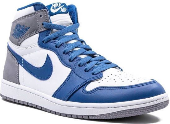 Jordan Air 1 High "True Blue" sneakers Blauw