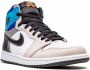 Jordan Air 1 High OG sneakers rubber leer Stof 12.5 Wit - Thumbnail 2