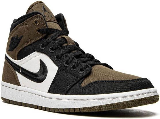 Jordan Air 1 high-top sneakers Groen