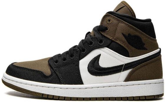 Jordan Air 1 high-top sneakers Groen