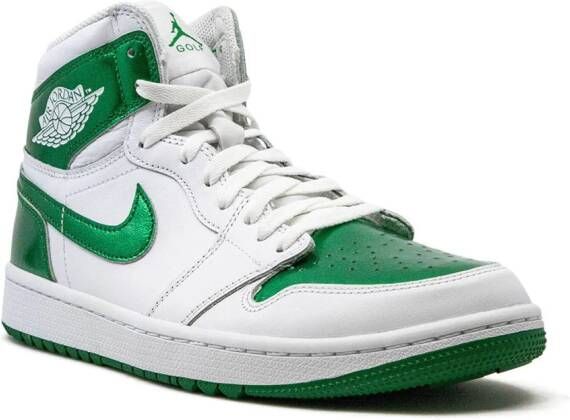 Jordan Air 1 high-top sneakers Groen