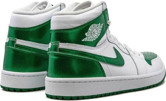 Jordan Air 1 high-top sneakers Groen