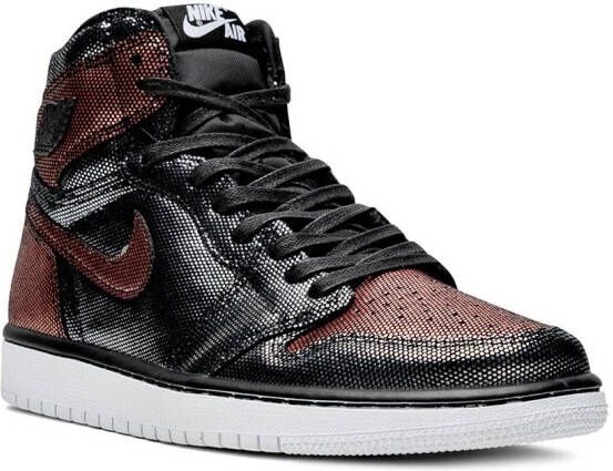 Jordan Air 1 high-top sneakers Zwart