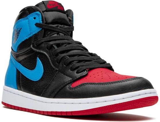 Jordan Air 1 high-top sneakers Zwart