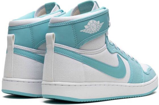 Jordan "Air 1 KO Bleached Aqua sneakers" Wit