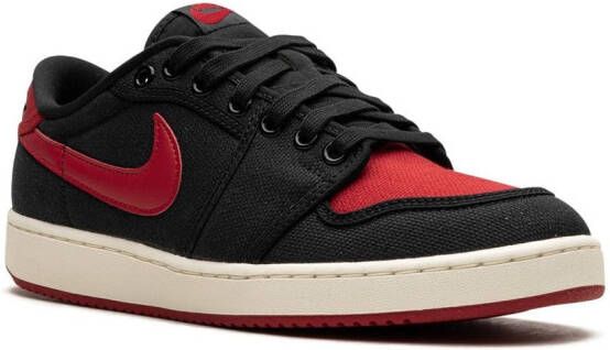 Jordan "Air 1 KO Low Bred sneakers" Zwart