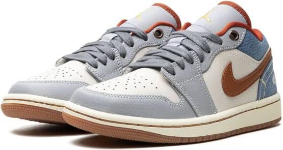 Jordan Air 1 Low "Phantom Denim" sneakers Wit