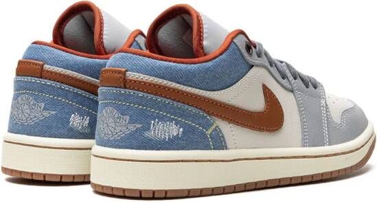 Jordan Air 1 Low "Phantom Denim" sneakers Wit