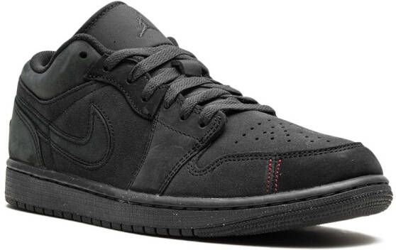 Jordan Air 1 Low SE Craft "Dark Smoke Red" sneakers Zwart