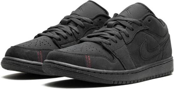 Jordan Air 1 Low SE Craft "Dark Smoke Red" sneakers Zwart